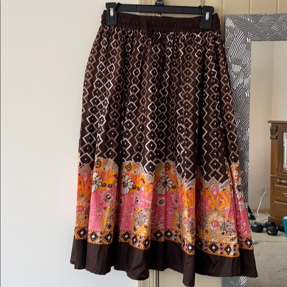 Medium multicolored skirt